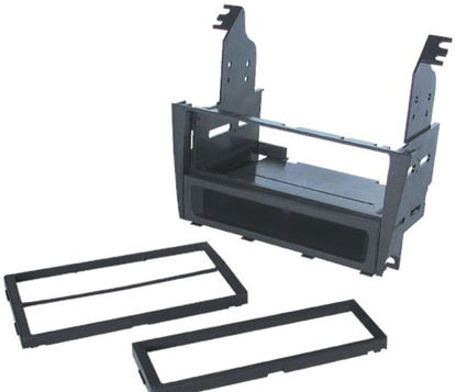 Picture of ASC Audio Car Stereo Radio Install Dash Mount Kit for 2001-2005 Lexus IS300 (Single or Double Din, Black Finish, 1 Kit)