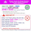 Picture of mCover Case Compatible ONLY with 2023-2024 15.6" Dell Latitude 3540/3550 Series Laptop Computer (NOT Fitting Any Other Dell Models) - Clear