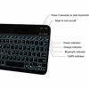 Picture of BoxWave Keyboard Compatible with Apple iPhone SE (2020) - SlimKeys Bluetooth Keyboard - with Backlight, Portable Keyboard w/Convenient Back Light - Jet Black
