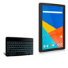 Picture of BoxWave Keyboard Compatible with SUMTAB Android Tablet PC K102 (10 in) - SlimKeys Bluetooth Keyboard - with Backlight, Portable Keyboard w/Convenient Back Light - Jet Black