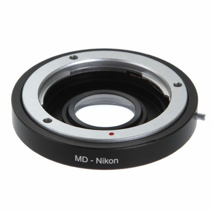 Picture of Foto4easy Lens Mount Adapter for Minolta MD Mount Lens to Nikon AI F Mount DSLR Camera