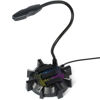 Picture of ENHANCE USB Microphone for PC - Omnidirectional Condenser Microphone with Mute Button LED Indicator, 360 Degree Gooseneck - USB Mic for Gaming PC, PS5, Streaming, YouTube, Recording, Zoom, Podcast