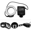 Picture of Meike LED Macro Ring Flash Light FC-100 Compatible with Canon N Pentax Olympus DSLR Camera Camcorder with Adapter Rings