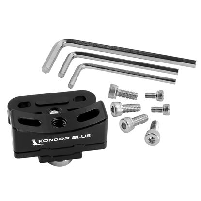 Picture of Kondor Blue Universal RF Lens Mount Support for Speed Boosters & Adapters, Raven Black