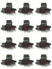 Picture of (12 Pack) COMPUMATIC Compatible/Replacement Ink Cartridge for Casio HR-300RC HR-200RC HR-170RC HR-150RC HR-100RC Printing Calculator