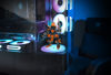 Picture of FV270 Luminous Rotating Platform - Spinning Demo Stand Offers a Dedicated Space for Hobby Figurines, Turning Your PC into a Personalized Gallery! (Black)