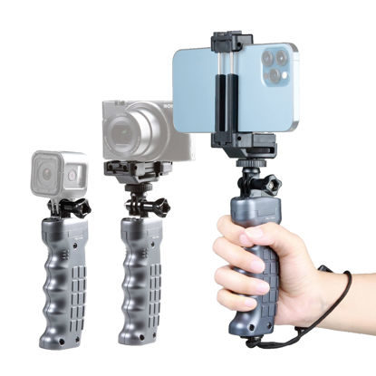 Picture of Pistol Grip Plus Only: Handle with 1/4"-20 Mount for DSLR Mirrorless, Action Camera, and Smartphone, Video Stabilizer Handle (Pistol Grip Plus Only)