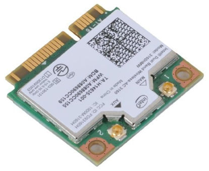Picture of Intel Dual Band Wireless AC + Bluetooth Mini PCIe Card Supports 2.4 and 5.8Ghz B/G/N/AC Bands