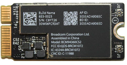 Picture of A1466 WiFi Airport Bluetooth Card for MacBook Air 2013-2017 BCM94360CS2, 653-0023, 661-7465, 661-7465, 661-7465, 661-7481 (Authentic)