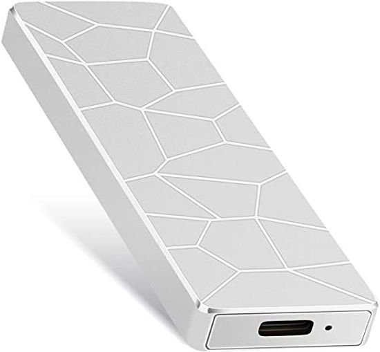 Picture of Ultra Slim External Hard Drive 2TB, Portable Hard Drive USB3.1 Type-C Compatible with PC, Laptop and Mac (2TB, A-Silver)