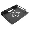 Picture of Garneck Projector Bracket Wall Shelf for Tv Wall Mounted Holder Tv Accessories Projector Mounts Cable Box Wall Mount Projector Shelf for Wall Black Double Layer Projector Stand Aluminum