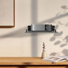 Picture of Garneck Projector Bracket Wall Shelf for Tv Wall Mounted Holder Tv Accessories Projector Mounts Cable Box Wall Mount Projector Shelf for Wall Black Double Layer Projector Stand Aluminum