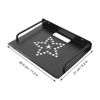 Picture of Garneck Projector Bracket Wall Shelf for Tv Wall Mounted Holder Tv Accessories Projector Mounts Cable Box Wall Mount Projector Shelf for Wall Black Double Layer Projector Stand Aluminum