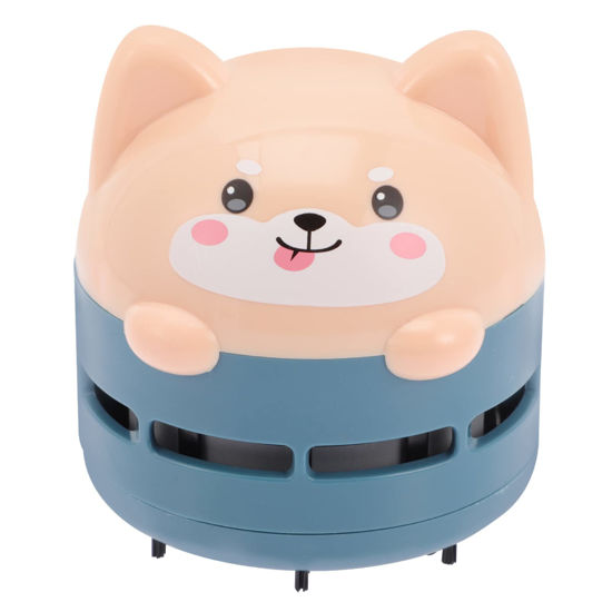 Picture of Angoily Desktop Vacuum Cleaner USB Cute Cat Shape Mini Table Dust Sweeper Desk Dust Cleaner for Keyboard Home School Office Birthday Gifts
