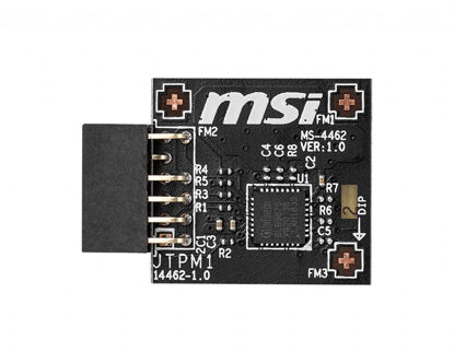 Picture of MSI TPM2SPI Accessory Wrist Rest ICE Silk Lycra Cool Gel Infused MemoryFoam for 2.0 Module SPI Vigor WR01
