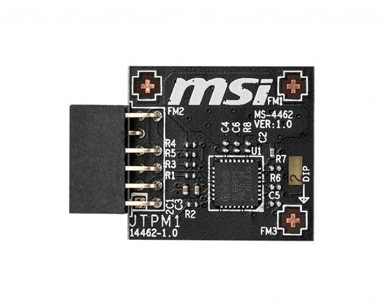Picture of MSI TPM2SPI Accessory Wrist Rest ICE Silk Lycra Cool Gel Infused MemoryFoam for 2.0 Module SPI Vigor WR01
