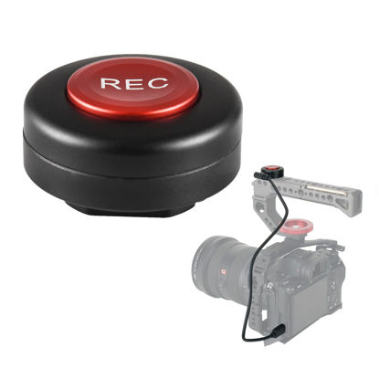 Picture of Andoer Camera Record Button Video Control Button Cold Shoe Mount with 2 Control Cables Replacement for Sony A9 II/A9/A7R V/A7R IV/A7 IV/ A7R III/ A7S III/A6600/A6500/A6400/RX100 III/ RX100 IV/ZV-1