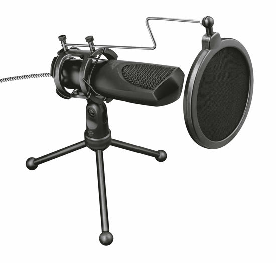Picture of Mantis GXT 232 USB Streaming Microphone with Tripod for YouTube, Twitch and Facebook Streams - PC and Laptop - Medium Trust