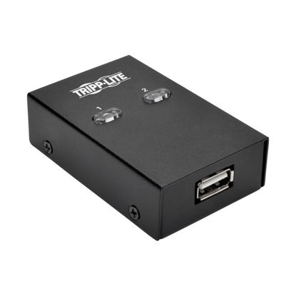 Picture of Tripp Lite 2-Port USB 2.0 Hi-Speed Sharing Switch for Printer/Scanner/Other (U215-002)