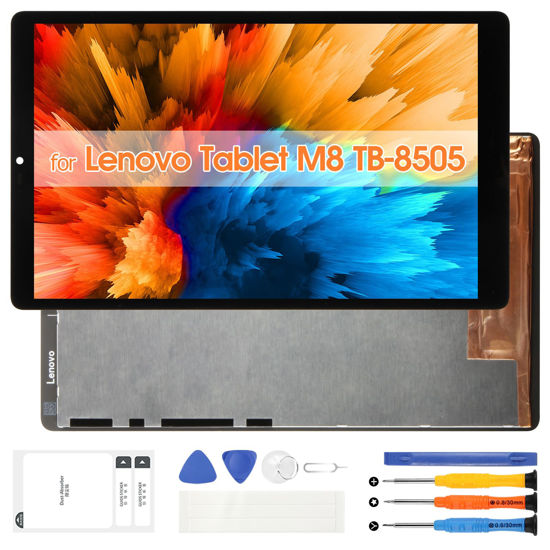 Picture of for Lenovo Tablet M8 2019 Screen Replacement - for Lenovo Tab M8 LCD Display Touch Screen for Lenovo Tab M8 (HD) TB-8505 TB-8505X TB-8505F TB-8505FS LCD Screen Assembly 8.0''