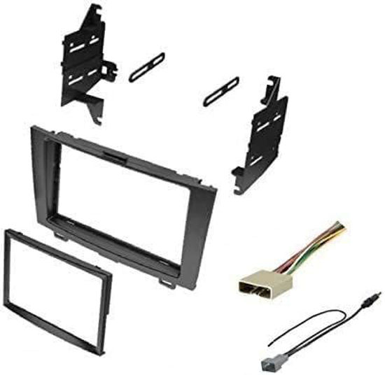 Picture of Double Din Car Stereo Radio Install Dash Kit Combo for 2007-2011 Honda CR-V CRV (No Factory NAV)