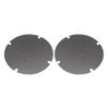 Picture of XMMT Black Punched Mesh Rear Speaker Grill Covers For Harley Electra Glide Ultra Classic FLHTCU Ultra Limited Tri Glide 2014-2022