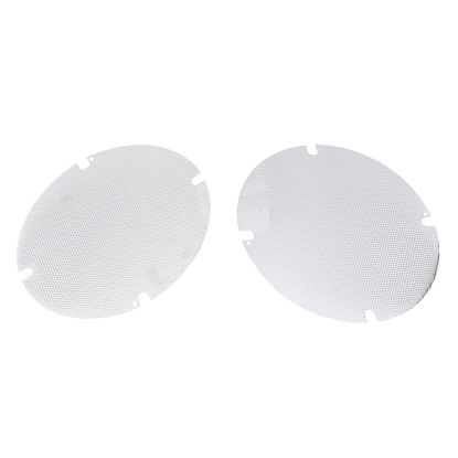 Picture of XMMT Chrome Rear Tour Pak Speaker Grill Mesh Cover Trim For Harley Electra Glide Tri Glide 2014-2022