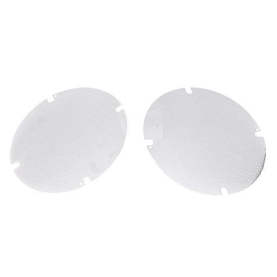 Picture of XMMT Chrome Rear Tour Pak Speaker Grill Mesh Cover Trim For Harley Electra Glide Tri Glide 2014-2022