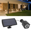 Picture of Pyhodi Solar Powered Fake Security Camera, Waterproof Dummy Cameras Solar Light with Motion Sensor, Simulated Camera Light with 3 Gear Working Mode for Courtyard, 30s Delay
