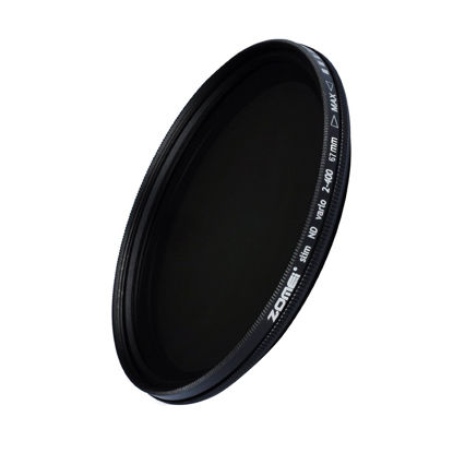 Picture of Zomei 67mm Ultra Slim Variable ND2-ND400 Fader Neutral Density Adjustable ND Lens Filter Optical Glass