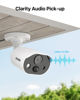 Picture of ZOSI 1080P HD-TVI Security Camera with Audio, 2MP 1920TVL Indoor Outdoor Surveillance Home Camera, Night Vision, PIR Motion Detection, IP66 Weatherproof, Only Work with ZOSI 3K Lite CCTV DVR