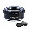 Picture of K&F Concept Lens Adapter Ring for M42 to Sony E Mount a6000 a6300 a6500 a5000 a5100 a3500 a3000 Alpha A7 A7R a7S a7II a7RII a7SII a7III a7RIII and a9