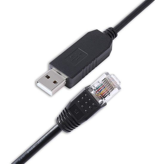 Picture of Prolific PL2303GT USB RS232 Serial to RJ45 8P8C Communication Cable for EG4 Inverter PC Communication(1m)