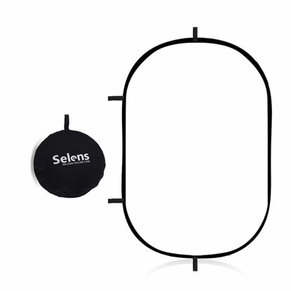 Picture of RangerRider Selens Light Diffuser Photography 23.6x35.4in Collapsible Soft Diffusion Reflector Panel Carrying Case, Light Modifier Pop Out Light Diffuser Soften Light Diffusion Video Live Streaming