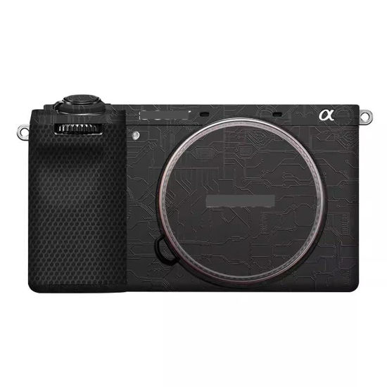 Picture of Alpha 6700 Camera Body Sticker Protective Skin Vinyl Film Decals Accessories for Sony A6700 (Circuit Black)