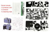 Picture of Alpha 6700 Camera Body Sticker Protective Skin Vinyl Film Decals Accessories for Sony A6700 (Leather Black)