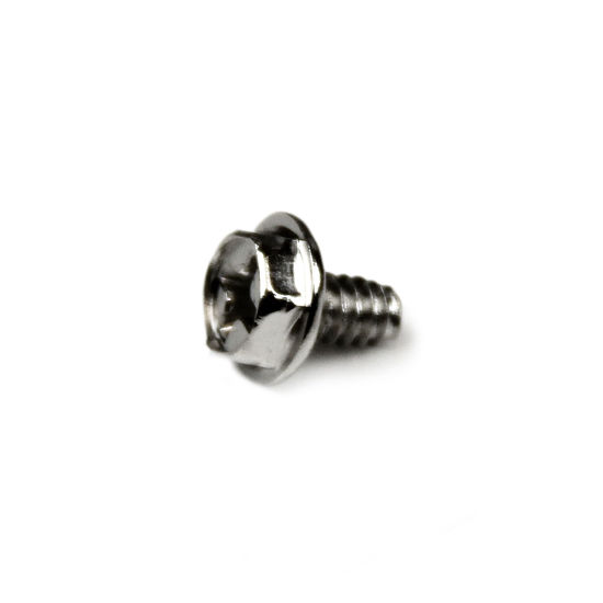 Picture of StarTech.com Replacement PC Mounting Screws #6-32 x 1/4in Long Standoff - Screw kit - silver - 0.2 in (pack of 50) , TAA (SCREW6_32)