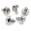 Picture of StarTech.com Replacement PC Mounting Screws #6-32 x 1/4in Long Standoff - Screw kit - silver - 0.2 in (pack of 50) , TAA (SCREW6_32)