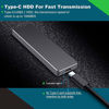 Picture of Ultra-Thin Portable External Hard Drive, 2TB Hard Drive USB 2.0 Portable Hard Drive for PC, Laptop, Phones and More(2TB-Black-Jg1)