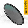 Picture of KODAK IR Neutral Density Filter ND16 Filter Stops Overexposure Reduces Depth of Field Captures Motion Reduces Infrared for Color Accuracy, Slim, Nano Multi-Coated 16-Layer Glass w/Mini Guide | 52mm