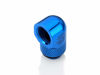 Picture of Bitspower Inner G1/ 4 Inch Sled Dual Rotary (360 Degree Rotation) 90 Degree Angle Extender Sparkle Black