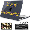 Picture of Mektron Custom Personalized Photo Case for MacBook Air 13.6 Inch 2022 2023 2024 Release A2681 M2/A3113 M3 Chip with Liquid Retina Display Touch ID, DIY Plastic Hard Shell Cover for MacBook Air 13.6"