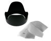 Picture of Pro Digital Lens Hood (Petal Design) (58mm) for Panasonic Lumix G X Vario 12-35mm f/2.8 + NW Microfiber Cleaning Cloth.