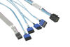 Picture of Supermicro 197200 Cable Cbl-sast-0948 Int Mini Sas Hd To 4 Sata 60cm S With 60cm Sb Brown Box