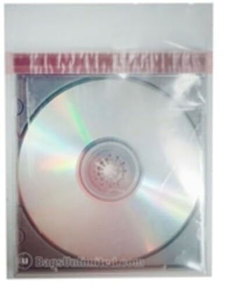 Picture of SCD625R CD Jewel Case Resealable Sleeve-100 Count