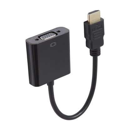 Picture of NXT Technologies NX29747 0.5' HDMI/VGA Audio/Video Adapter, Black