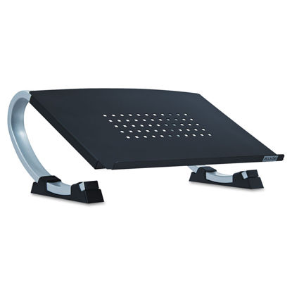 Picture of Allsop Redmond Adjustable Laptop Stand, Vented Curved Sturdy Metal Ergonomic Riser