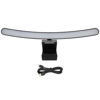 Picture of Curved Monitor Light Bar, 3 Color Temperature LED Computer Desk Lamp Touch Control Monitor Lamp Type C Computer Light Clip on Keyboard Light