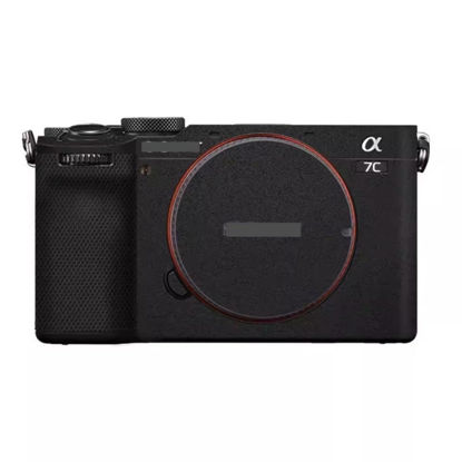 Picture of Camera Skin Wrap A7C2 Anti-Scratch Sticker Coat Vinly Protective Film Body Protector Decals Cover for Sony A7CR A7C II (Frosted Black)