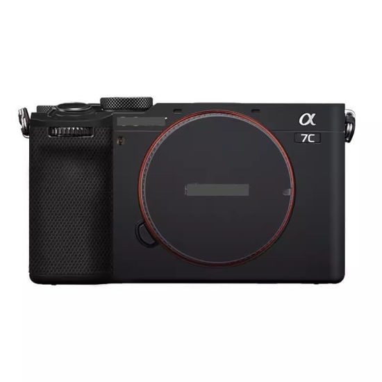 Picture of Camera Skin Wrap A7C2 Anti-Scratch Sticker Coat Vinly Protective Film Body Protector Decals Cover for Sony A7CR A7C II (Matte Black)